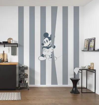 Mickey Mouse monocromo.