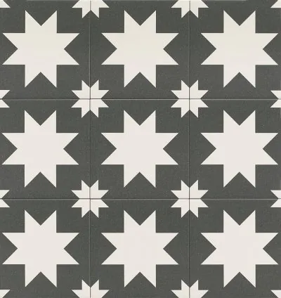 FIRED STAR BLACK 20x20