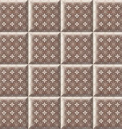 HD EFFECTS DECOR METAL WHITE 15x15
