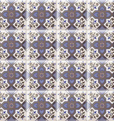 HD EFFECTS DECOR ESNA BLU 15X15