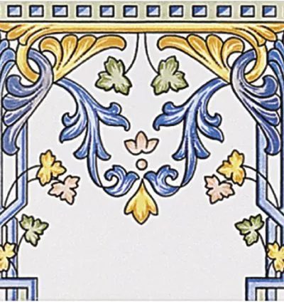 MEDITERRÁNEO MALLORCA AZUL 1 20x20