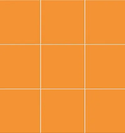 CHROMA ARANCIO BRILLO 20x20