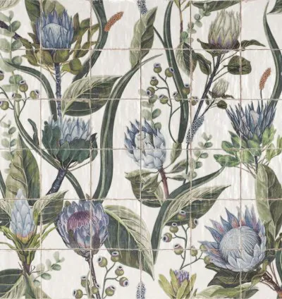 MURAL PROTEA 120X120