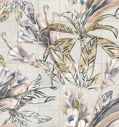 MURAL AUTUMN LEAVES 20X120 36X(20X20)