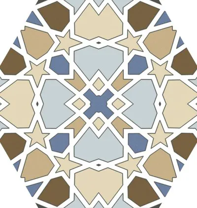 Hexa Al-Andalus Mix 23x27 (0.75m²)