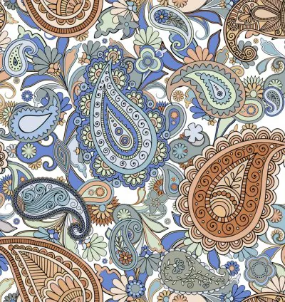 Paisley Nur 25x25 (1.00m²)