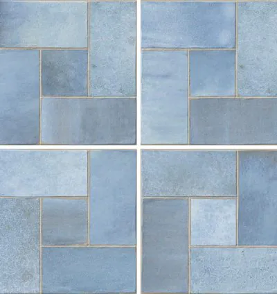 Deco Artis Blue 16.5x16.5 (0.55m²)