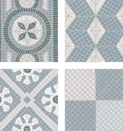 Tessela Taco Blue 16.5x16.5 (0.55m²)