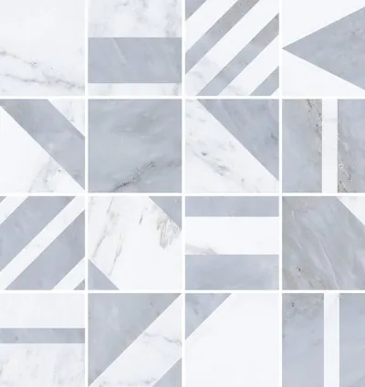 Velvet Mosaico Geo-Gris 30x30 (0.63m²)